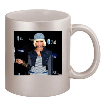 Nicki Minaj 11oz Metallic Silver Mug