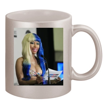 Nicki Minaj 11oz Metallic Silver Mug