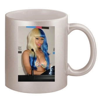 Nicki Minaj 11oz Metallic Silver Mug