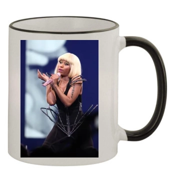 Nicki Minaj 11oz Colored Rim & Handle Mug