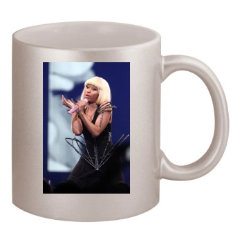 Nicki Minaj 11oz Metallic Silver Mug