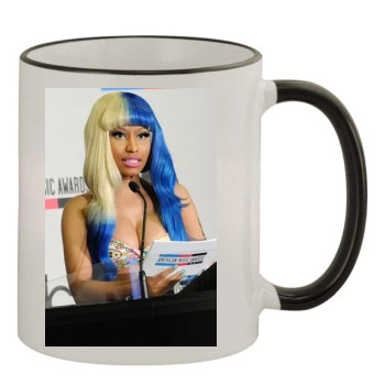 Nicki Minaj 11oz Colored Rim & Handle Mug