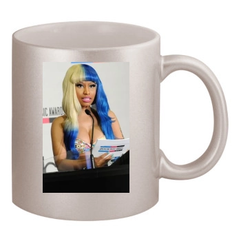 Nicki Minaj 11oz Metallic Silver Mug