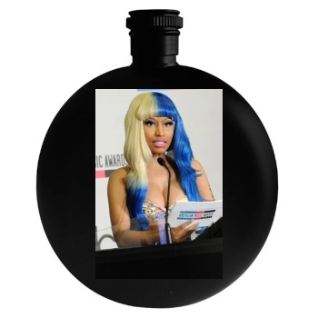 Nicki Minaj Round Flask