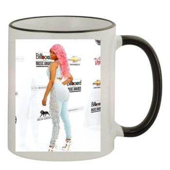 Nicki Minaj 11oz Colored Rim & Handle Mug