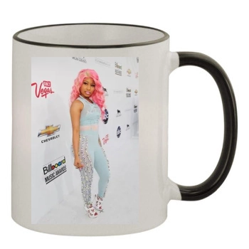 Nicki Minaj 11oz Colored Rim & Handle Mug