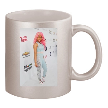 Nicki Minaj 11oz Metallic Silver Mug