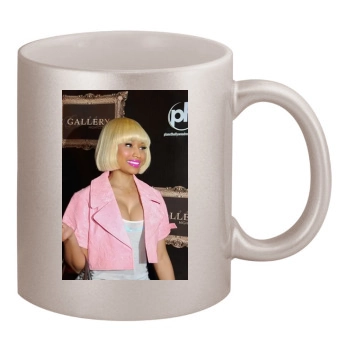 Nicki Minaj 11oz Metallic Silver Mug