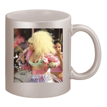 Nicki Minaj 11oz Metallic Silver Mug