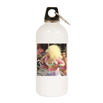 Nicki Minaj White Water Bottle With Carabiner