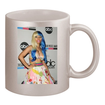 Nicki Minaj 11oz Metallic Silver Mug