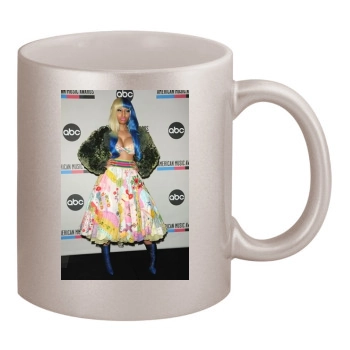 Nicki Minaj 11oz Metallic Silver Mug