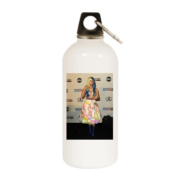 Nicki Minaj White Water Bottle With Carabiner