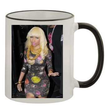 Nicki Minaj 11oz Colored Rim & Handle Mug