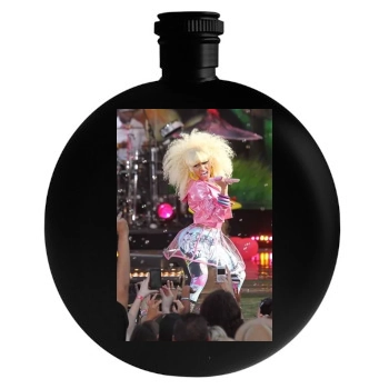 Nicki Minaj Round Flask