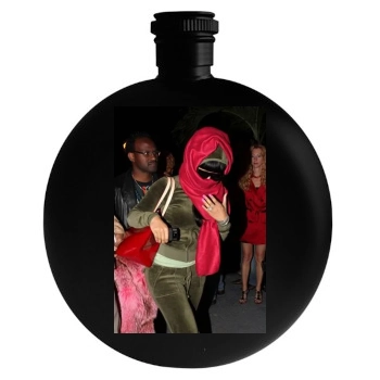 Nicki Minaj Round Flask