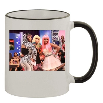 Nicki Minaj 11oz Colored Rim & Handle Mug