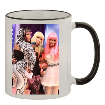 Nicki Minaj 11oz Colored Rim & Handle Mug