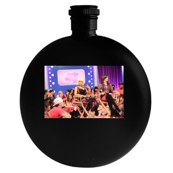 Nicki Minaj Round Flask