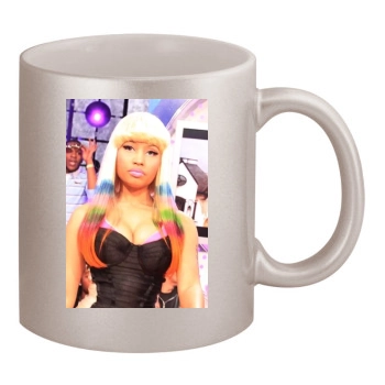 Nicki Minaj 11oz Metallic Silver Mug