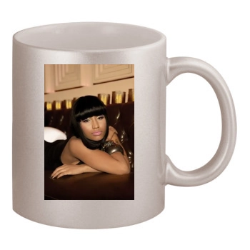 Nicki Minaj 11oz Metallic Silver Mug