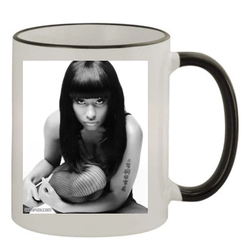 Nicki Minaj 11oz Colored Rim & Handle Mug