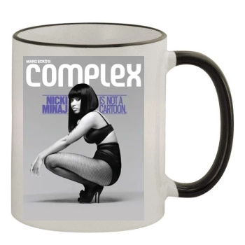 Nicki Minaj 11oz Colored Rim & Handle Mug