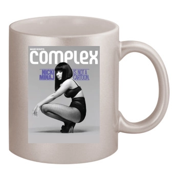 Nicki Minaj 11oz Metallic Silver Mug