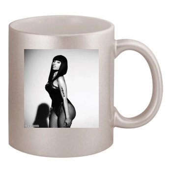 Nicki Minaj 11oz Metallic Silver Mug