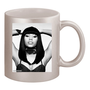 Nicki Minaj 11oz Metallic Silver Mug