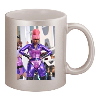 Nicki Minaj 11oz Metallic Silver Mug