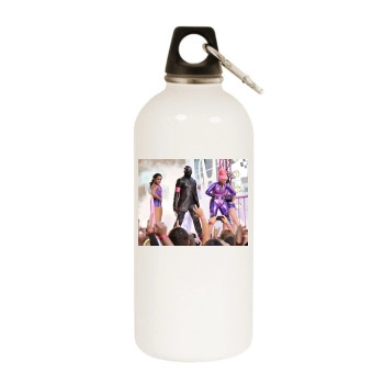 Nicki Minaj White Water Bottle With Carabiner