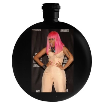 Nicki Minaj Round Flask