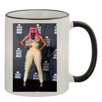 Nicki Minaj 11oz Colored Rim & Handle Mug