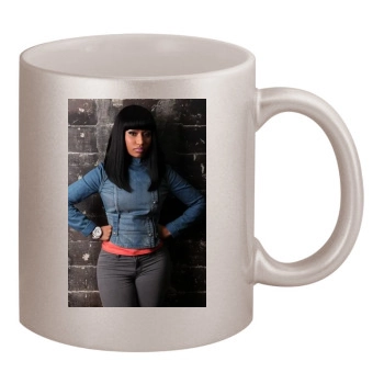 Nicki Minaj 11oz Metallic Silver Mug