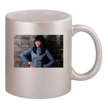 Nicki Minaj 11oz Metallic Silver Mug