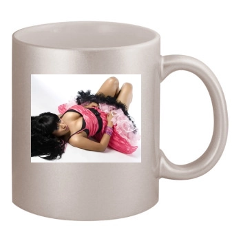 Nicki Minaj 11oz Metallic Silver Mug