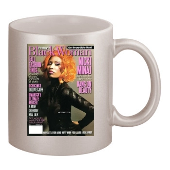 Nicki Minaj 11oz Metallic Silver Mug