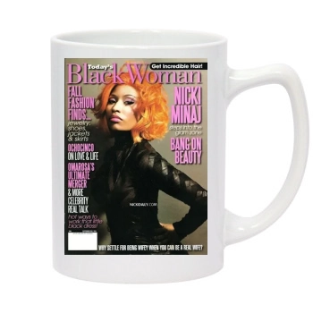 Nicki Minaj 14oz White Statesman Mug