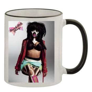 Nicki Minaj 11oz Colored Rim & Handle Mug