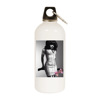 Nicki Minaj White Water Bottle With Carabiner