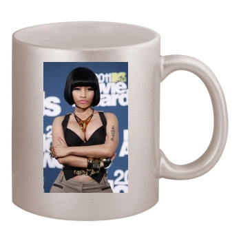 Nicki Minaj 11oz Metallic Silver Mug