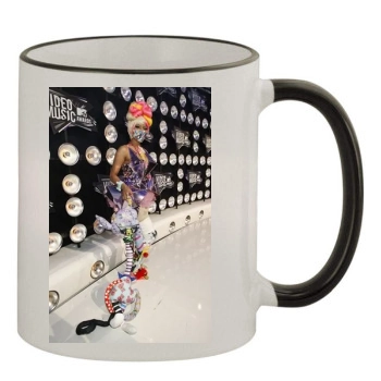 Nicki Minaj 11oz Colored Rim & Handle Mug