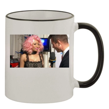 Nicki Minaj 11oz Colored Rim & Handle Mug