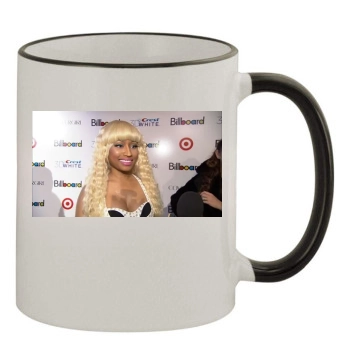 Nicki Minaj 11oz Colored Rim & Handle Mug