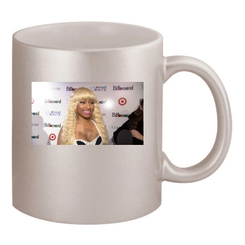 Nicki Minaj 11oz Metallic Silver Mug