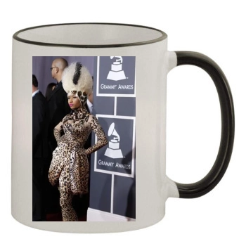 Nicki Minaj 11oz Colored Rim & Handle Mug