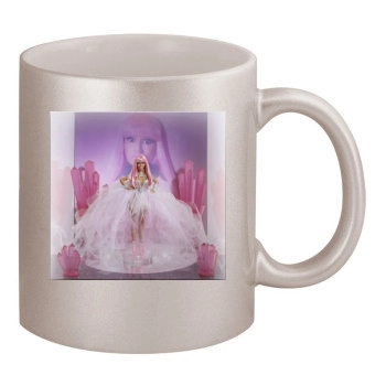 Nicki Minaj 11oz Metallic Silver Mug