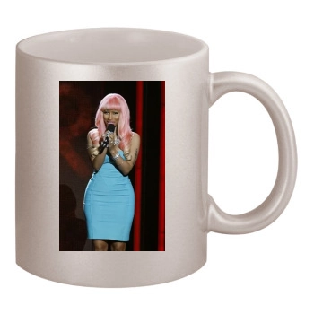 Nicki Minaj 11oz Metallic Silver Mug