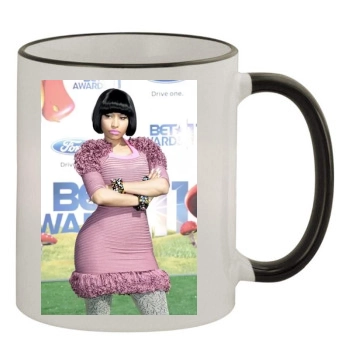 Nicki Minaj 11oz Colored Rim & Handle Mug